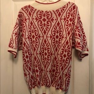 Vintage Short Sleeved Sweater